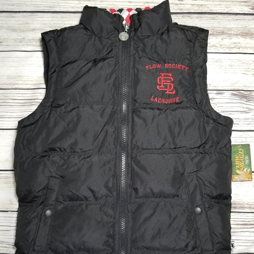 Flow Society Vest Jacket Youth Small Lacrosse